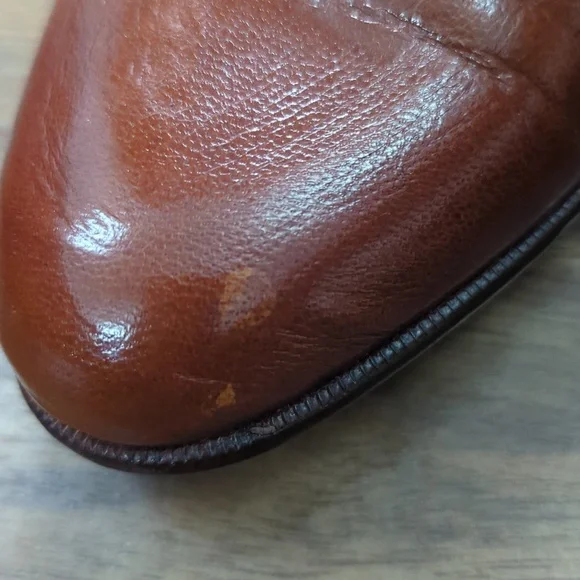 Florsheim Sorrento Pointed Toe Brown Leather Ankle Boots 10.5 D - Picture 10 of 11